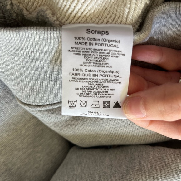 Soulland Scraps Sweatshirt - grey melange - Picture 13 of 13